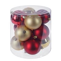 Набор из 12шт, Украшение новогоднее Шар "Менуэт", D 8 см, L19 W19 H21 см Набор из 12шт, Украшение новогоднее Шар "Менуэт", D 8 см, L19 W19 H21 см