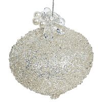 Украшение новогоднее "Шар", D 9 см, L9 W9 H10 см Украшение новогоднее "Шар", D 9 см, L9 W9 H10 см