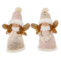 Игрушка набивная "Ангел", L15 W12 H25 см, 2в.