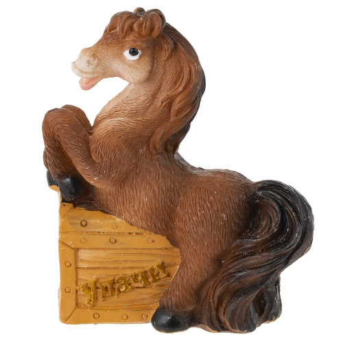 Копилка "Лошадь" (цена за 1 штуку), L8 W4,5 H9 см, 4в. фото 3 Копилка "Лошадь" (цена за 1 штуку), L8 W4,5 H9 см, 4в. фото 3