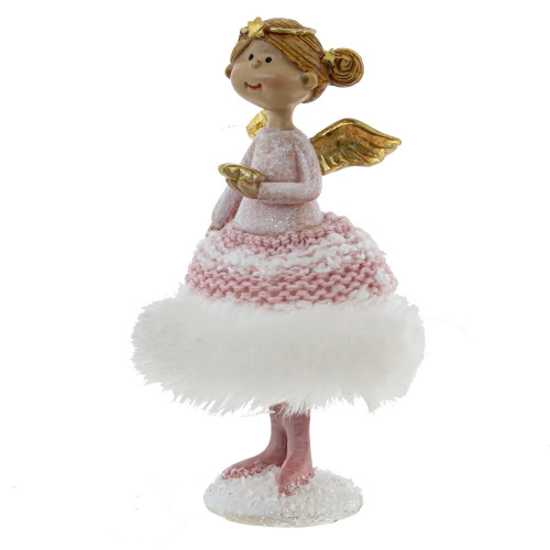 Фигурка декоративная "Ангел", L7 W7 H10,5 см, 2в. фото 4