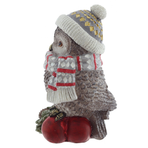 Фигурка декоративная "Сова", L10 W10,5 H18 см фото 3