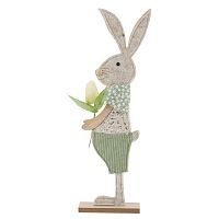 Фигурка декоративная "Заяц", L11 W4 H36 см