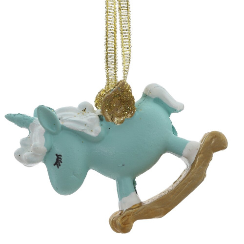 Фигурка декоративная подвесная "Лошадка", L6 W2 H5 см, 3в. фото 2 Фигурка декоративная подвесная "Лошадка", L6 W2 H5 см, 3в. фото 2