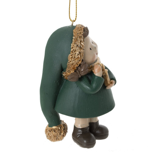 Фигурка декоративная подвесная "Девочка", L5 W5 H10 см, 2в. фото 2