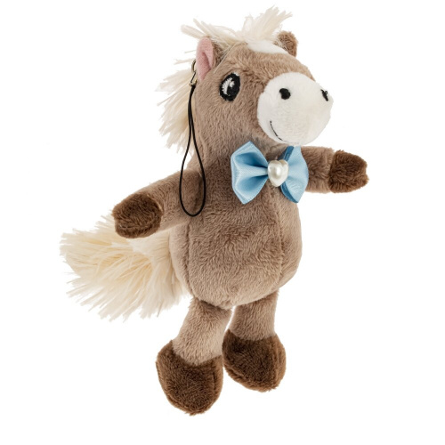 Игрушка набивная "Лошадка", с цепочкой, L10 W10 H14 см, 3в. фото 3