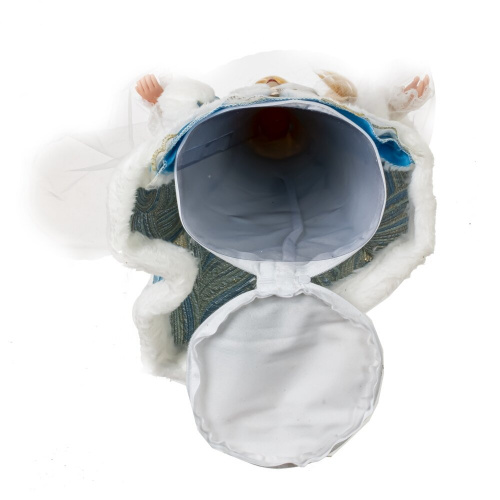 Снегурочка с ёмкостью для конфет, L23 W16 H53 см фото 3 Снегурочка с ёмкостью для конфет, L23 W16 H53 см фото 3