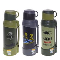 Термос, 1900 мл, L13 W12 H37 см, (сохр.t до 12 часов), 3в.