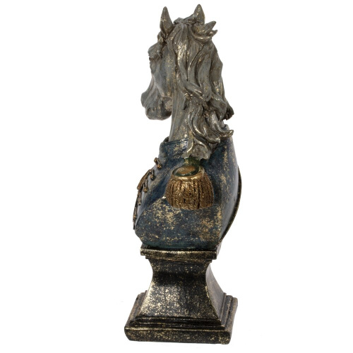 Фигурка декоративная "Бюст лошади", L13 W8 H24 см фото 4 Фигурка декоративная "Бюст лошади", L13 W8 H24 см фото 4