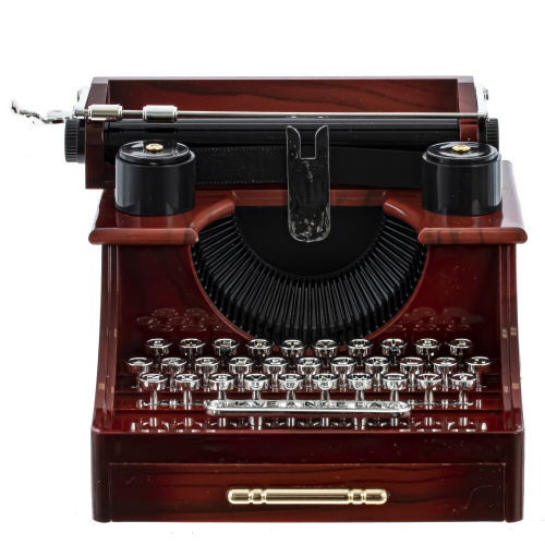 Изделие декоративное "Печатная машинка" (музык.), L13,5 W14,5 H11 см