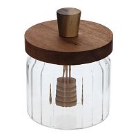 Банка для меда, 350 мл, L9 W9 H11,5 см