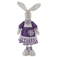 Игрушка набивная "Зайка", L18 W10,5 H61/46 см