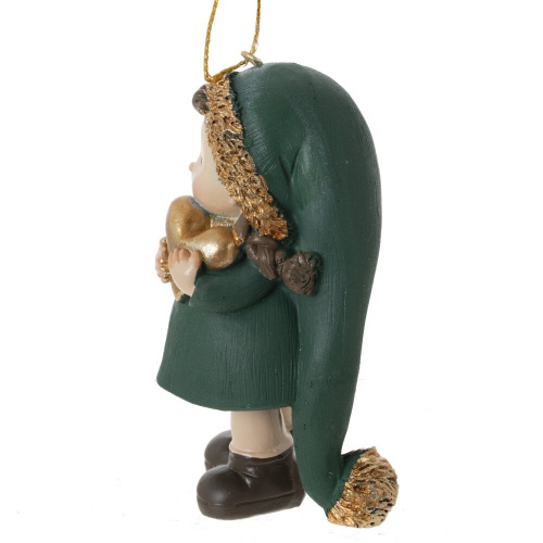 Фигурка декоративная подвесная "Девочка", L5 W5 H10 см, 2в. фото 7