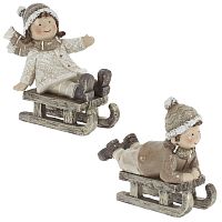 Фигурка декоративная "Ребенок", L11 W6 H11 см, 2в.