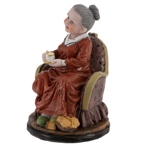 Фигурка декоративная "Бабушка/Дедушка", L10,5 W10,5 H16 см, 2в. фото 3