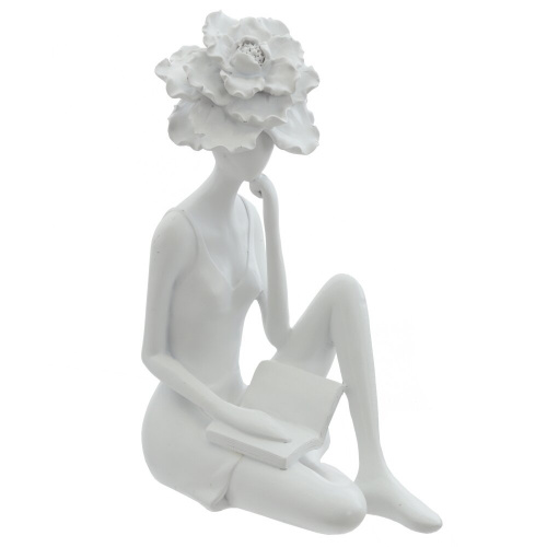 Фигурка декоративная "Девушка", L11 W16,5 H24 см