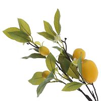 Ветка искусственная "Лимон", L16 W4 H61 см Ветка искусственная "Лимон", L16 W4 H61 см