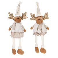 Игрушка набивная "Олень", L24 W20 H64/26 см, 2в.