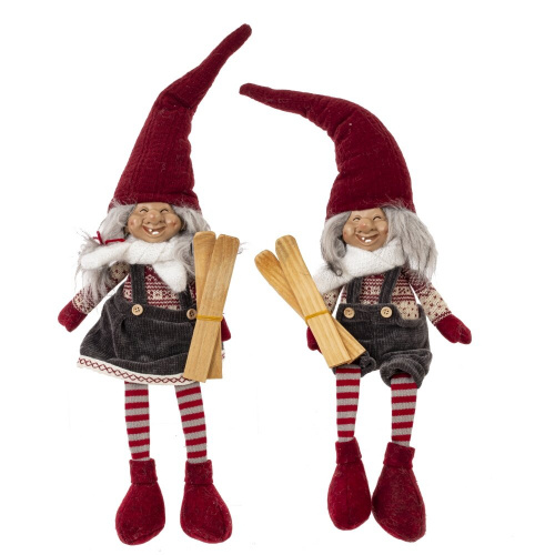 Игрушка набивная "Гном", L17 W10 H62/21 см, 2в. Игрушка набивная "Гном", L17 W10 H62/21 см, 2в.