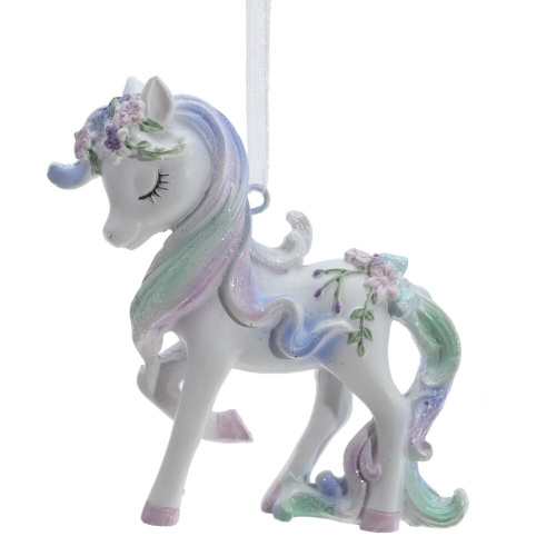 Фигурка декоративная подвесная "Лошадка", L7,5 W2 H8 см, 2в. фото 5