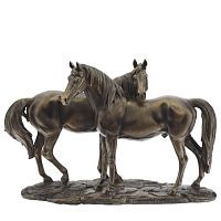 Фигурка декоративная "Лошади", L31,5 W12,5 H20 см