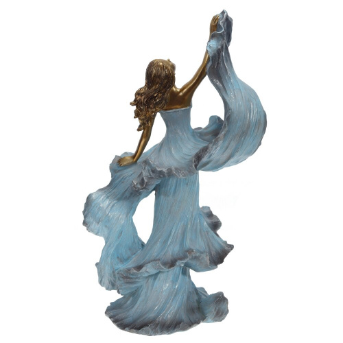 Фигурка декоративная "Девушка", L16,5 W11 H30 см фото 3
