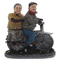 Фигурка декоративная "Бабушка с дедушкой", L17 W7,5 H18,5 см