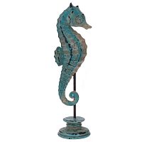 Фигурка декоративная "Морской конек", L11,5 W8,5 H34,5 см