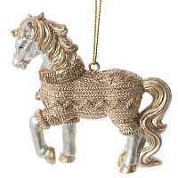 Фигурка декоративная подвесная "Лошадка", L8 W2,5 H8 см