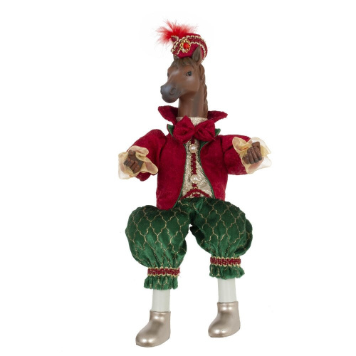 Игрушка набивная "Лошадь", L18 W10 H43/24 см фото 2 Игрушка набивная "Лошадь", L18 W10 H43/24 см фото 2