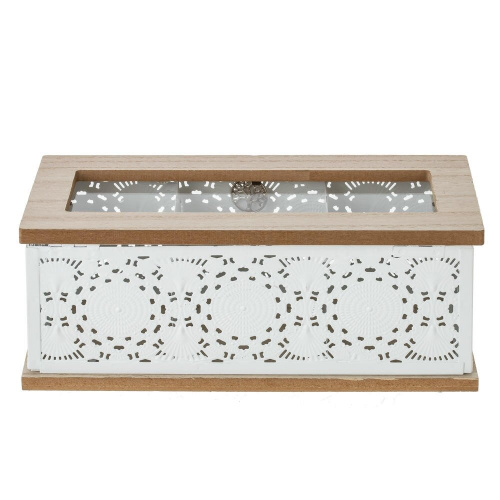 Шкатулка для чайных пакетиков, L22 W8,5 H9 см фото 4