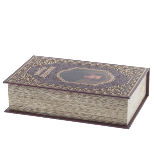 Шкатулка-книга сейф, L17,5 W6,5 H27 см фото 4