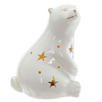 Фигурка декоративная "Медведь" с подсветкой (2хLR44), L9 W10 H15 см