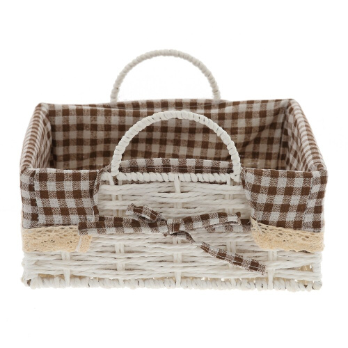 Корзина, L25 W25 H15/10 см фото 3