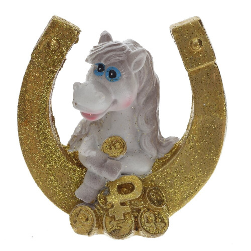 Фигурка декоративная "Лошадка", L6,5 W4 H7 см, 4в. фото 3 Фигурка декоративная "Лошадка", L6,5 W4 H7 см, 4в. фото 3