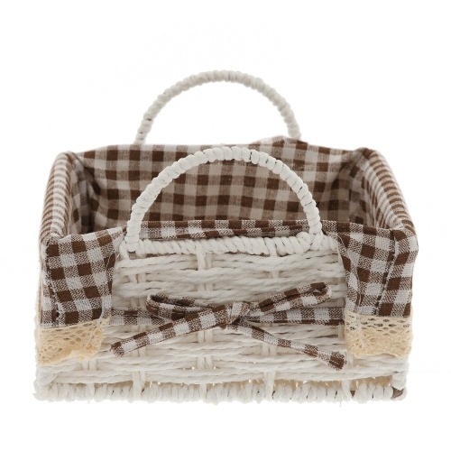 Корзина, L20 W20 H14/9 см фото 7