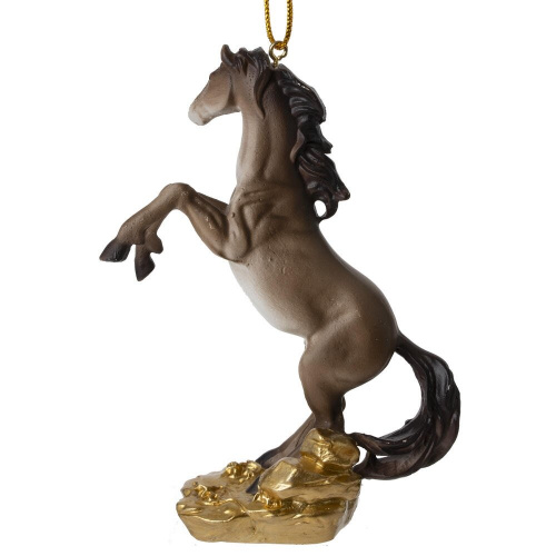 Фигурка декоративная подвесная "Лошадь", L9 W4 H12,5 см фото 4