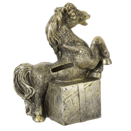 Копилка "Лошадь", L13 W7,5 H15 см, 2в. фото 6