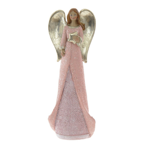 Фигурка декоративная "Ангелочек" L6 W3 H18 см, 2 в. фото 2