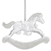 Украшение новогоднее "Лошадка", L8 W0,7 H7 см