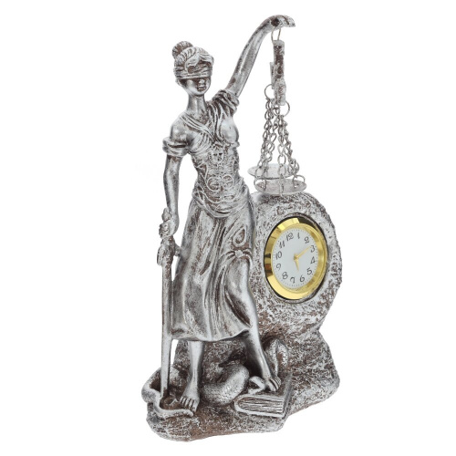 Часы настольные "Фемида" (1xА377), L10 W7 H15,5 см