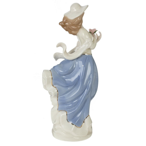 Фигурка декоративная "Девушка", L11,5 W9,5 H28,5 см фото 3 Фигурка декоративная "Девушка", L11,5 W9,5 H28,5 см фото 3