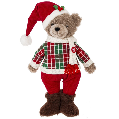 Игрушка набивная "Медвежонок", L21 W18 H46 см, 2в. фото 2 Игрушка набивная "Медвежонок", L21 W18 H46 см, 2в. фото 2