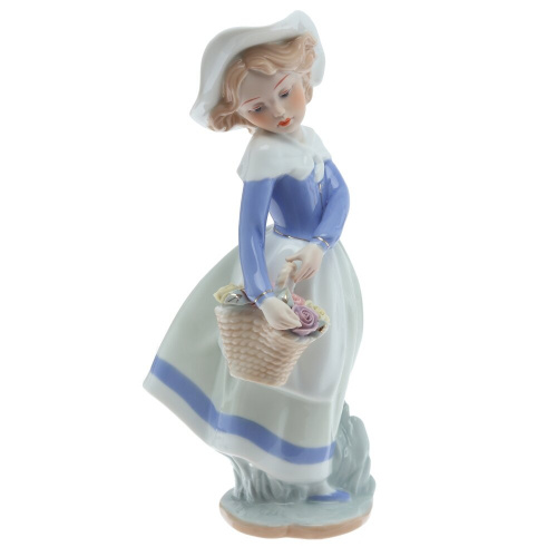 Фигурка декоративная "Девочка", L10 W13,5 H30 см фото 4