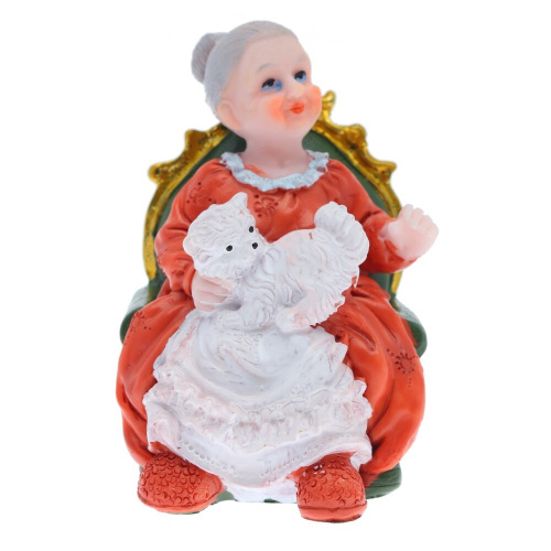 Фигурка декоративная "Бабушка/Дедушка", L6 W6 H9 см, 2в. фото 2