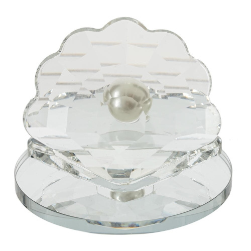 Фигурка декоративная "Жемчужина в раковине", L6 W6 H4,5 см фото 2