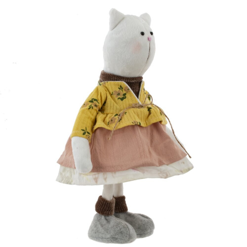 Игрушка набивная "Кот/Кошка", L16 W10 H33 см, 2в. фото 8 Игрушка набивная "Кот/Кошка", L16 W10 H33 см, 2в. фото 8