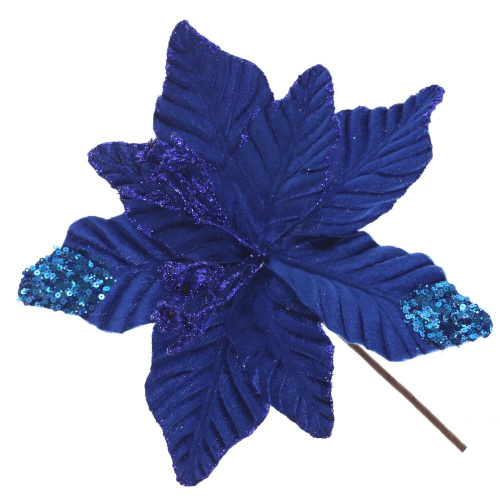 Цветок искусственный "Пуансеттия", L22 W22 H33 см Цветок искусственный "Пуансеттия", L22 W22 H33 см