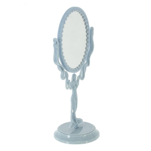 Зеркало настольное двустороннее, L13 W10 H27 см фото 2