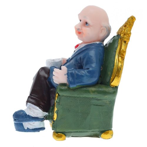 Фигурка декоративная "Бабушка/Дедушка", L6 W6 H9 см, 2в. фото 5